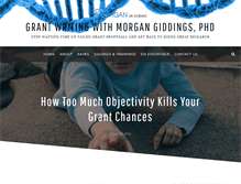 Tablet Screenshot of morganonscience.com